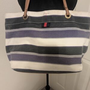 Tommy Hilfiger Multicolor Striped Tote